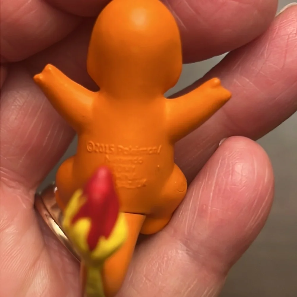 Charmander Pokémon Nintendo TOMY 2015 Toy Figure Official Genuine 1.5 In…
